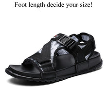 Load image into Gallery viewer, Men Sandals Gladiators Casual Roman Shoes Outside Breathable Mens Sandals Summer Comfortable Light Sandalias Hombre Plus Size 50
