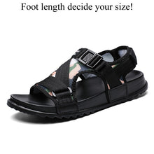 Load image into Gallery viewer, Men Sandals Gladiators Casual Roman Shoes Outside Breathable Mens Sandals Summer Comfortable Light Sandalias Hombre Plus Size 50
