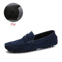 Load image into Gallery viewer, DEKABR Size 49 Men Casual Shoes Fashion Men Shoes Genuine Leather Men Loafers Moccasins Slip On Men&#39;s Flats Male Driving Shoes
