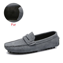 Load image into Gallery viewer, DEKABR Size 49 Men Casual Shoes Fashion Men Shoes Genuine Leather Men Loafers Moccasins Slip On Men&#39;s Flats Male Driving Shoes
