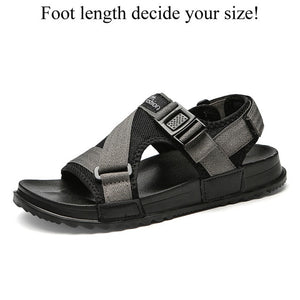 Men Sandals Gladiators Casual Roman Shoes Outside Breathable Mens Sandals Summer Comfortable Light Sandalias Hombre Plus Size 50